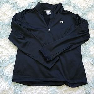 Black under Armour half zip